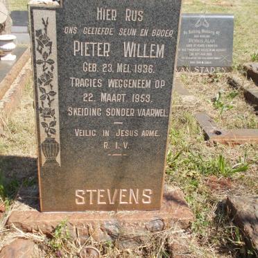 STEVENS Pieter Willem 1936-1953