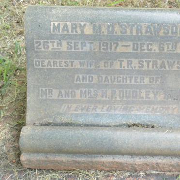 STRAWSON Mary M.O. nee DUDLEY SMITH 1917-1951