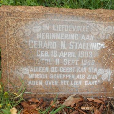 STALLING Gerard N. 1903-1948
