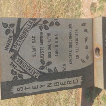 STEYNBERG Catharina Petronella 1923-1969