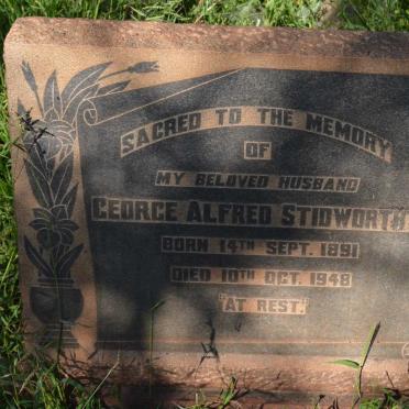 STIDWORTHY George Alfred 1891-1948