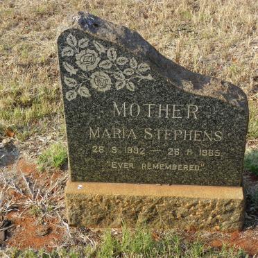 STEPHENS Maria 1892-1965