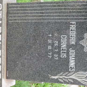 STAPELBERG Frederik Johannes Cornelis 1937-1977