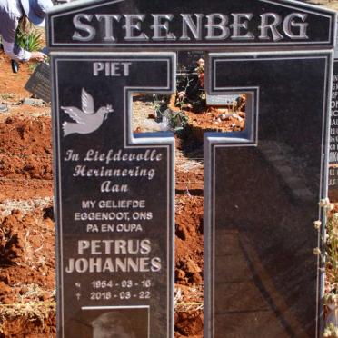 STEENBERG Petrus Johannes 1954-2018