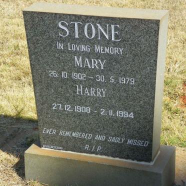 STONE Harry 1908-1994 &amp; Mary 1902-1979