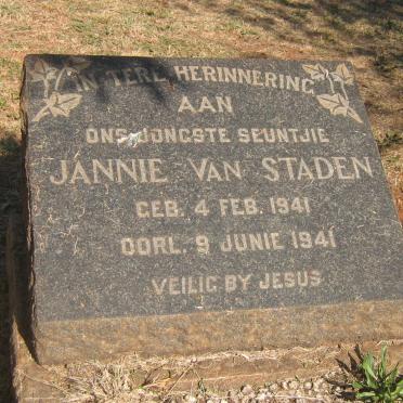 STADEN Jannie, van 1941-1941