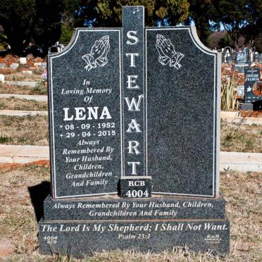 STEWART Lena 1952-2015