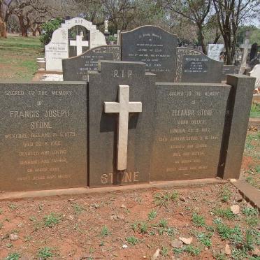 STONE Francis Joseph 1879-1960 &amp; Eleanor GILLIES 1887-1954