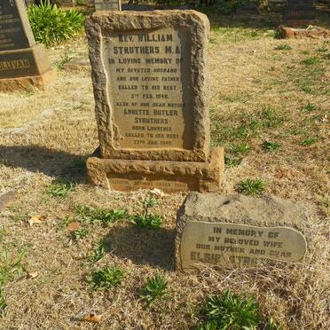 STRUTHERS William -1948 &amp; Annette Butler LAWRENCE -1949 :: STRUTHERS Elsie -1981