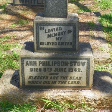 STOW Ann, PHILIPSON -1942