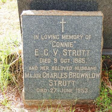 STRUTT Charles Brownlow -1953 &amp; E.C.V. -1965