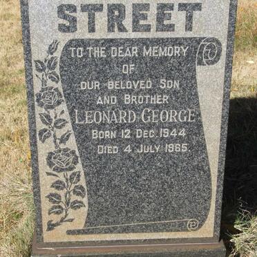 STREET Leonard George 1944-1965