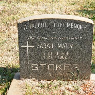 STOKES Sarah Mary 1916-1962
