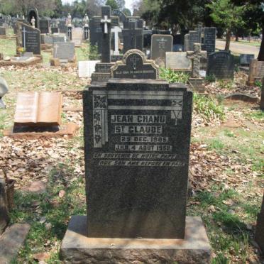 ST.CLAUDE Jean Chanu 1905-1952