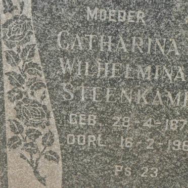 STEENKAMP Catharina Wilhelmina 1877-1964