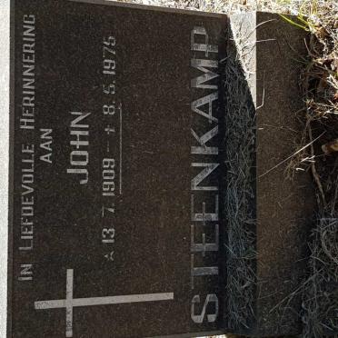 STEENKAMP John 1909-1975