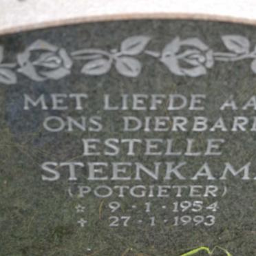 STEENKAMP Estelle nee POTGIETER 1954-1993