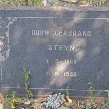 STEYN Douw Gerbrand 1868-1955