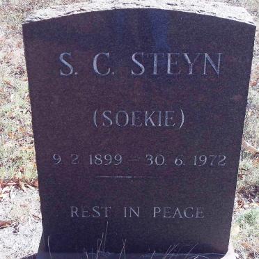 STEYN S.C. 1899-1972