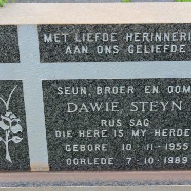 STEYN Dawie 1955-1989