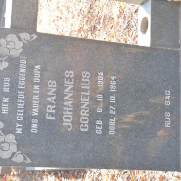 STEYN Frans Johannes Cornelius 1905-1964