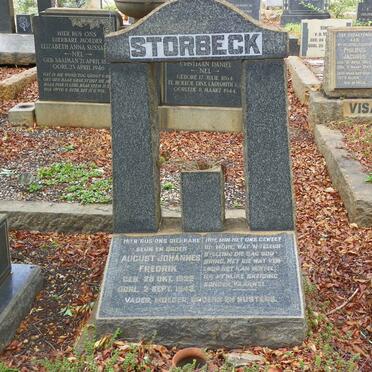 STORBECK August Johannes Fredrik 1922-1943