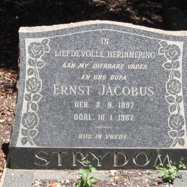 STRYDOM Ernst Jacobus 1897-1967