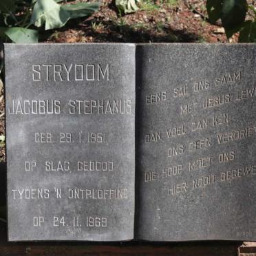 STRYDOM Jacobus Stephanus 1951-1969