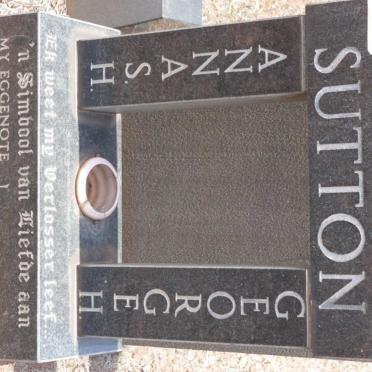 SUTTON George H. &amp; Anna S.H. 1908-1978