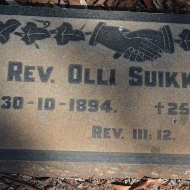 SUIKKANEN Olli 1894-1951