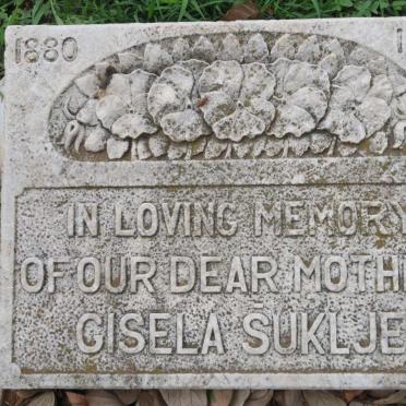 SUKLJE Gisela 1880-1946