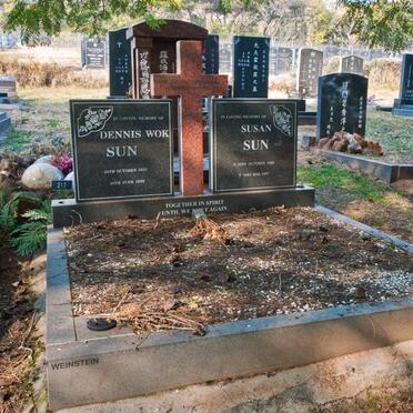 SUN Dennis Wok 1953-1999 &amp; Susan 1960-1997