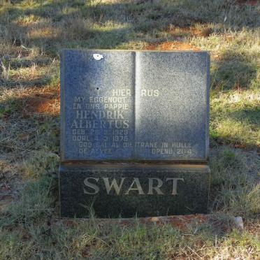 SWART Hendrik Albertus 1929-1975