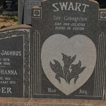 SWART Mattheus Jacobus 1876-1959 &amp; Martha Johanna 1876-1956 :: SWART Sara Johanna 1915-1973