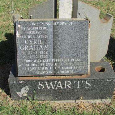 SWARTS Cyril Graham 1942-1993