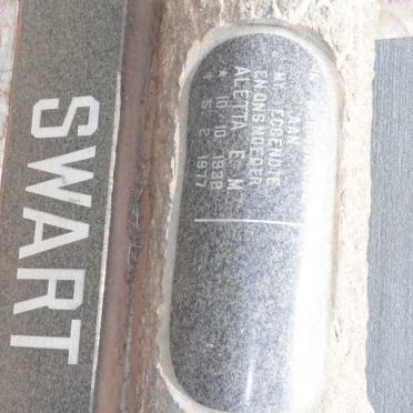 SWART Aletta E.M. 1938-1977