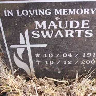 SWARTS Maude 1913-2003