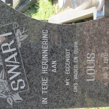 SWART Louis 1916-1979