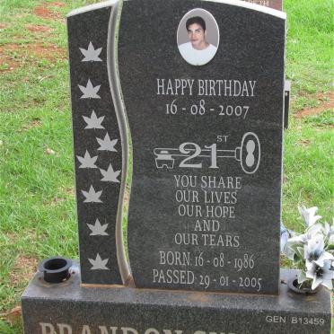 SWARTZ Brandon 1986-2005