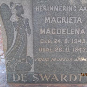 SWARDT Magrieta Magdelena, de 1943-1943