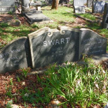 SWART Andries Petrus 1908-1959 &amp; Agnes 1916-1984 :: STEWART Kevin Wayne 1965-1993