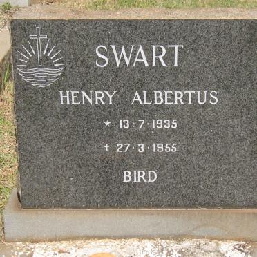 SWART Henry Albertus 1935-1955