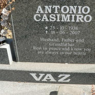 VAZ Antonio Casimiro 1938-2007