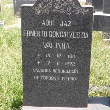 VALINHA Ernesto Goncalves, da 1911-1972
