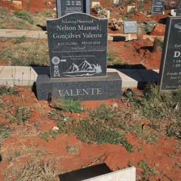 VALENTE Nelson Manuel Goncalves 1966-2018