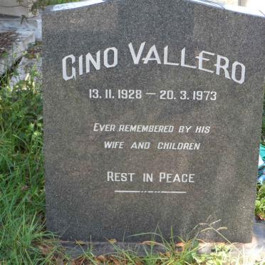 VALLERO Gino 1928-1973