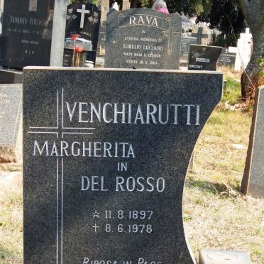 VENCHIARUTTI Margherita In Del Rosso 1897-1978