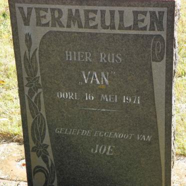 VERMEULEN Van -1971
