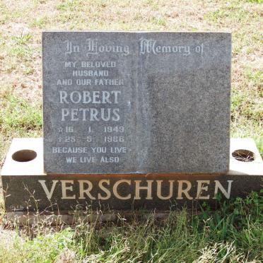 VERSCHUREN Robert Petrus 1949-1986