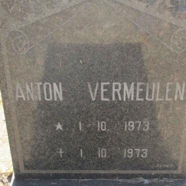 VERMEULEN Anton 1973-1973